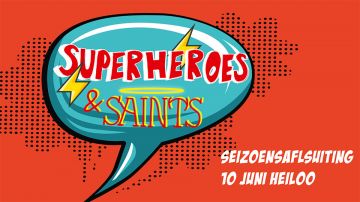 Seizoensafsluiting jongerenplatform - Superheros and Saints