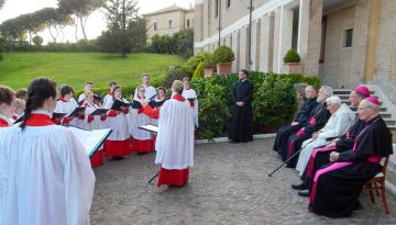 Priv-concert in het Vaticaan bij de bisdombedevaart van 2016