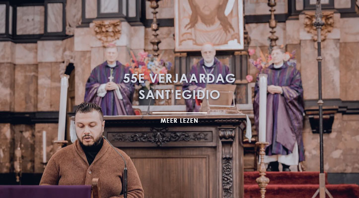 Jubileumviering 55 jaar SantEgidio