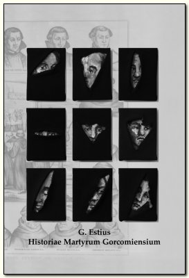omslag van het Latijnse werk van Estius over de Gorcumse martelaren