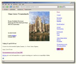 Website O.L. Vrouwekerk