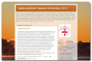 Vastenestafette Haarlem-Amsterdam 2012