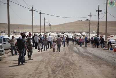 Vluchtelingenkamp Erbil, Noord-Irak