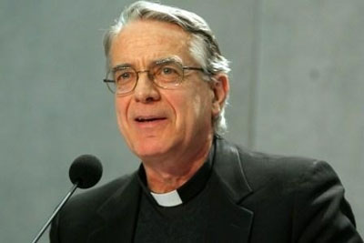 Pater Lombardi, woordvoerder van het Vaticaan