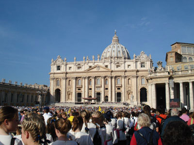 Gezinsprogramma bisdombedevaart naar Rome
