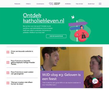 Vernieuwde website Katholiekleven.nl