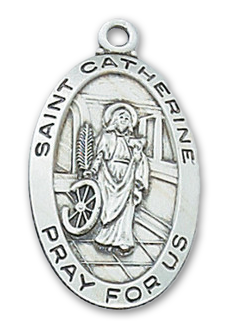 Medaille van H. Catharina van Alexandrië