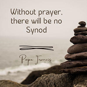 ‘Zonder gebed geen synode’
