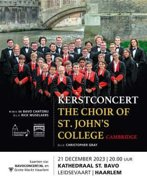 Kerstconcert Choir of St. Johns College Cambridge