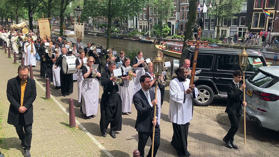 Sacramentsprocessie Amsterdam