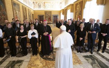 Op bezoek bij de paus