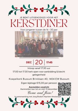 Kerstdiner Jong BisdomHA