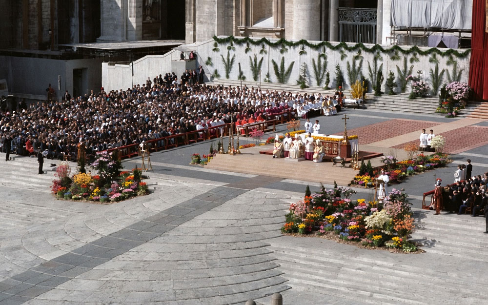 40 Jaar Nederlandse bloemen voor de paus