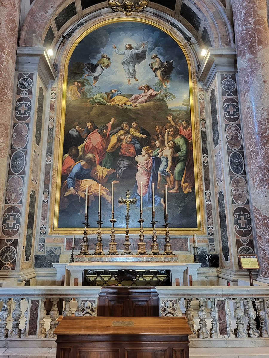 La Trasfigurazione van Rafaël La Trasfigurazione van Rafaël