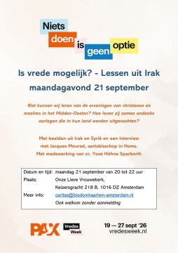 Is vrede mogelijk? Lessen uit Irak